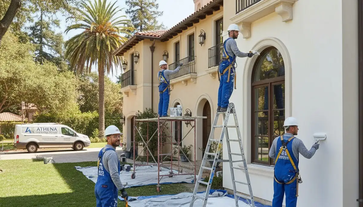 Professional painting service in San Mateo, CA for residential and commercial properties