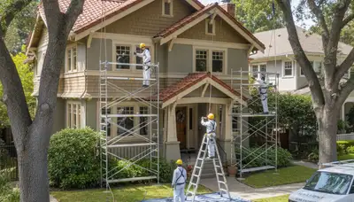 San Mateo, CA painting contractor providing professional residential and commercial painting services