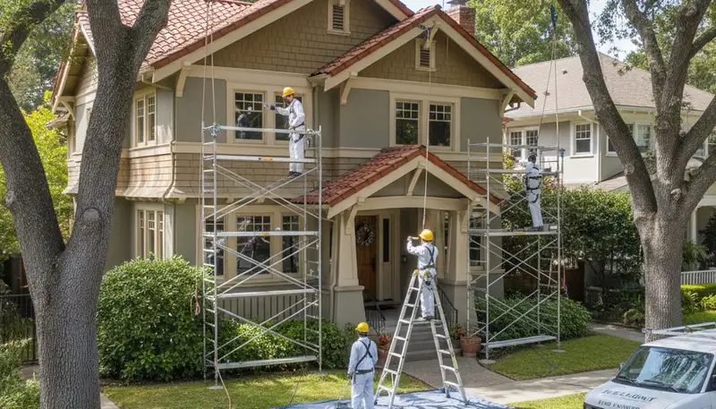 San Mateo, CA painting contractor providing professional residential and commercial painting services