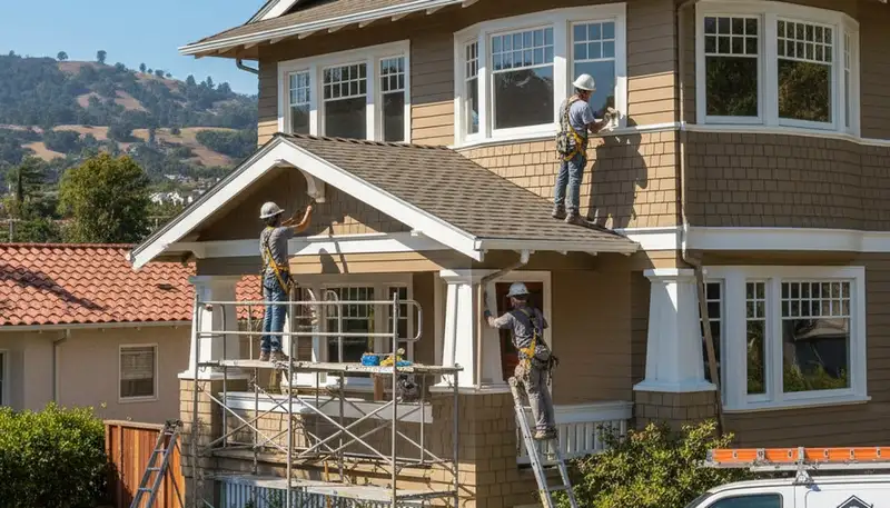 Professional painters in San Mateo, CA providing interior and exterior painting services