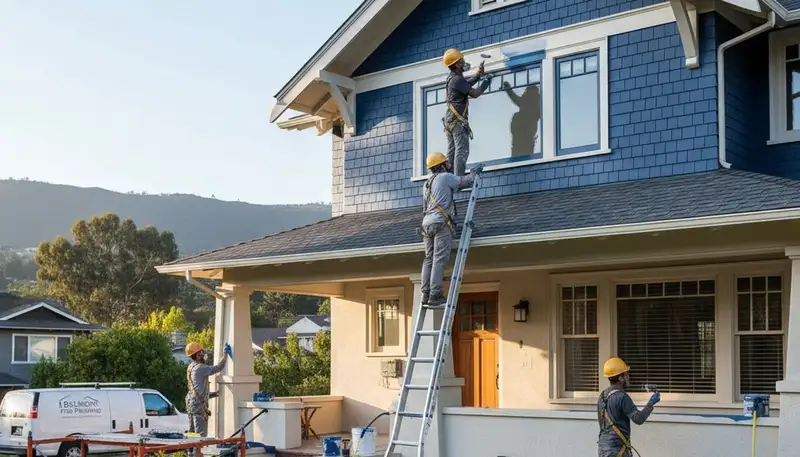 San Mateo, CA painting contractor providing professional interior and exterior painting services