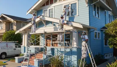 Professional painting service in San Mateo, CA for residential and commercial properties