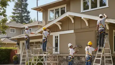 Professional painters in San Mateo, CA providing residential and commercial painting services