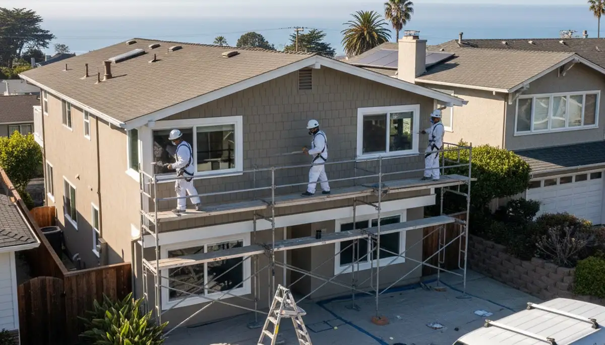 San Mateo, CA painting contractor providing professional interior and exterior painting services