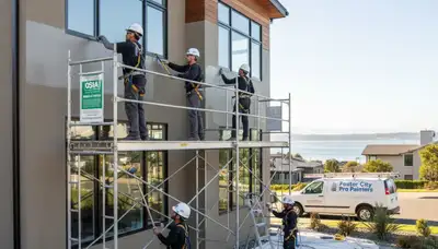 Professional painters serving San Mateo, CA for interior and exterior home painting services