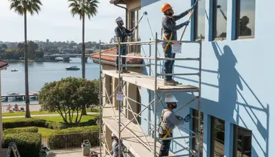 Professional painters in San Mateo, CA providing expert residential and commercial painting services