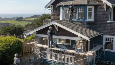 Professional painting service in San Mateo, CA for residential and commercial properties