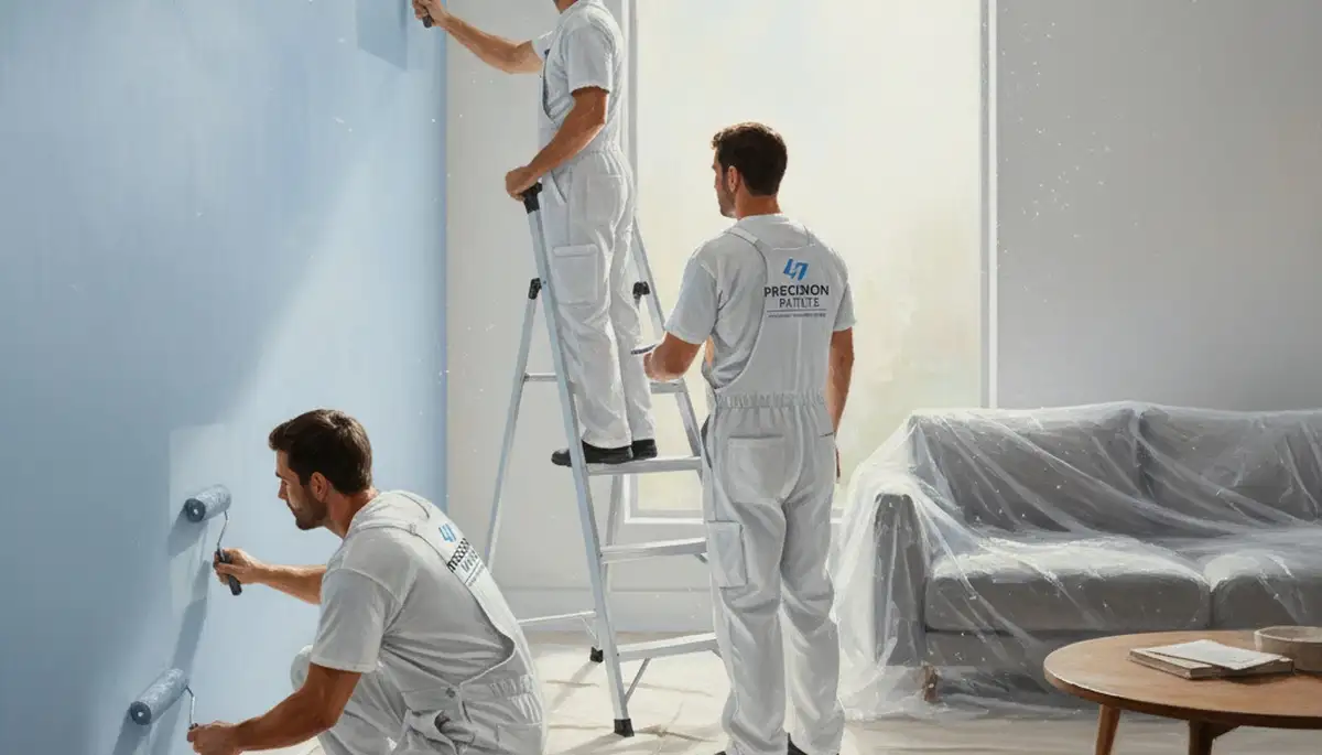Interior house painting in San Mateo, CA by San Mateo Paint Pros with smooth, durable wall finish