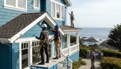 Professional painting service in San Mateo, CA for residential and commercial properties