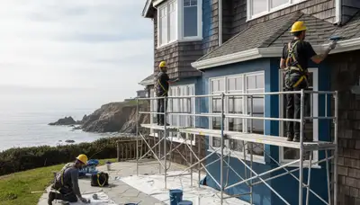Professional painters serving San Mateo, CA for residential and commercial painting services