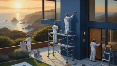 Painting contractor serving San Mateo, CA for residential and commercial interior and exterior projects