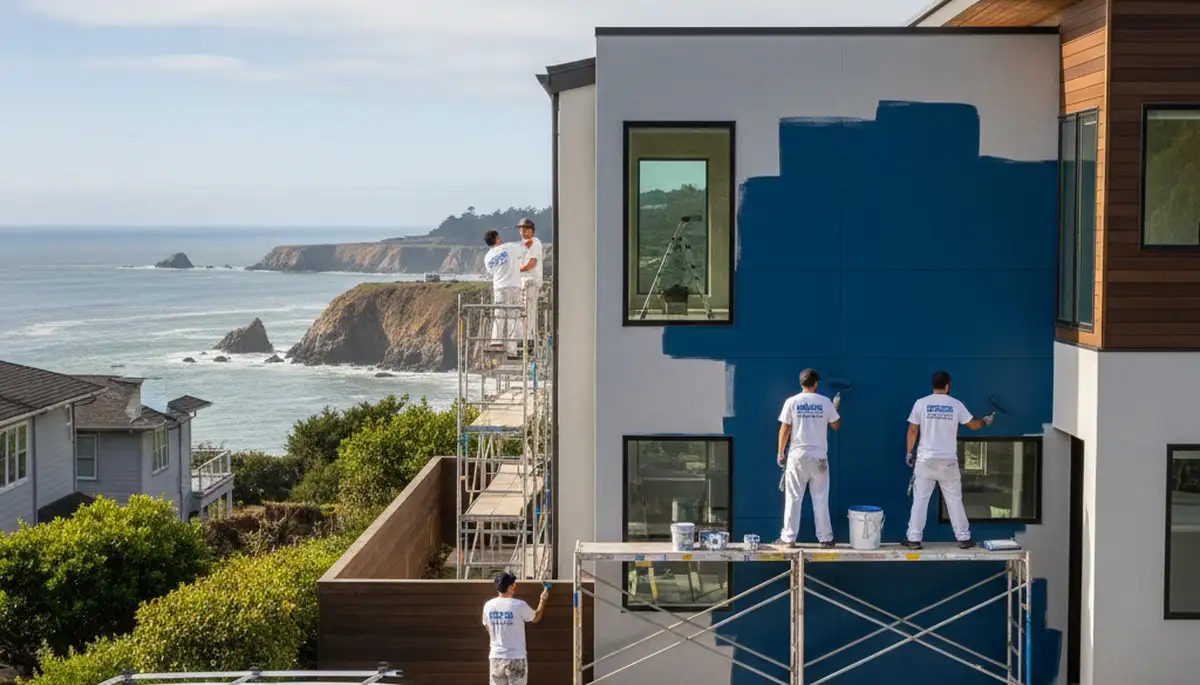 San Mateo, CA painting contractor providing residential and commercial interior and exterior painting services