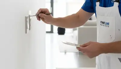 San Mateo, CA paint touch-up service refreshing scuffed home trim and walls