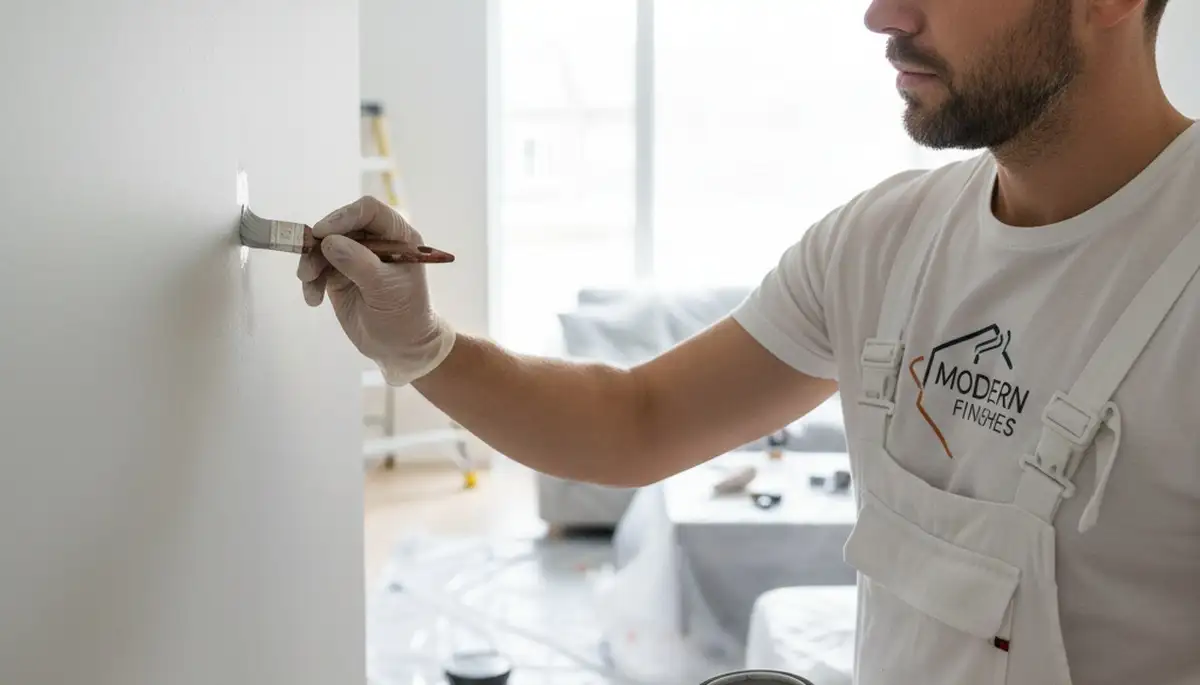 San Mateo, CA paint touch-up service repairing scuffs and chips on a home exterior