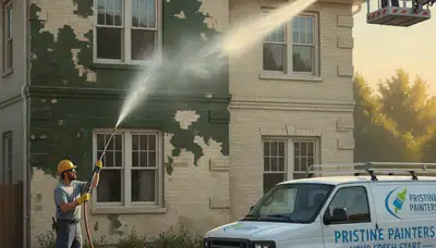 San Mateo, CA pressure cleaning service removes salt, fog buildup, and outdoor grime from exterior surfaces
