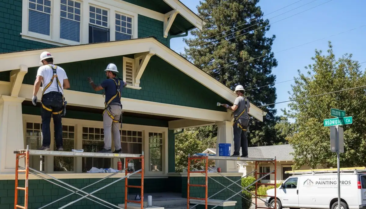 Professional painter serving San Mateo, CA for residential and commercial painting services