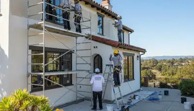 Professional painters in San Mateo, CA providing residential and commercial painting services