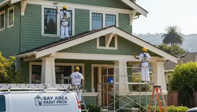 Professional painting service in San Mateo, CA for residential and commercial properties