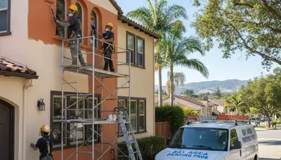 Professional painters serving San Mateo, CA for residential and commercial painting projects
