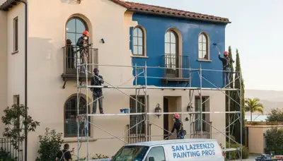 San Mateo, CA painting contractor for residential and commercial interior and exterior painting services
