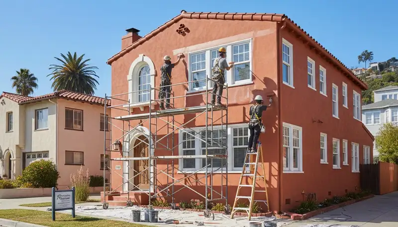 San Mateo, CA painting contractor serving homes and businesses with professional interior and exterior painting