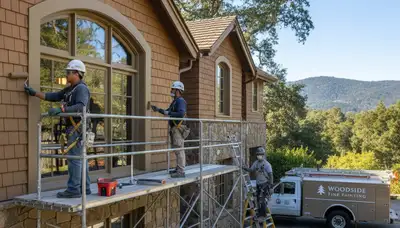 San Mateo, CA painters providing professional interior and exterior painting services